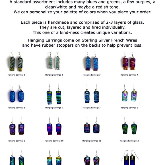 Handmade earrings - Picture 6 of 6